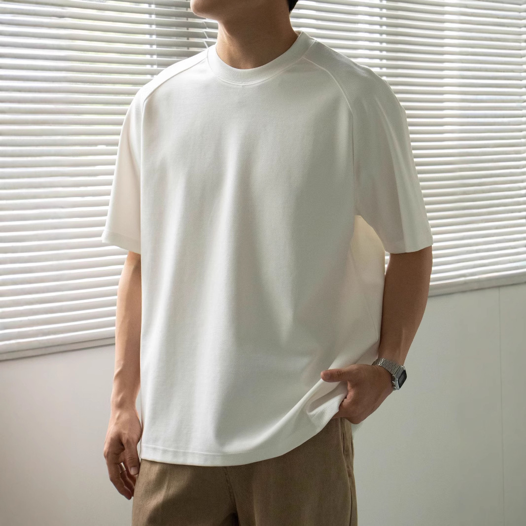 Men's Premium Oversized Patchwork T-Shirt – Signature Collection