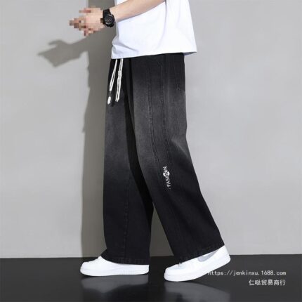 Men’s Wide-Leg Casual Trousers – Urban Comfort